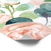 Poster Carte de voeux pour la fête des mères (Coin)