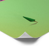 Poster Carte de voyage Islande du lac Thingvallavatn (Coin)