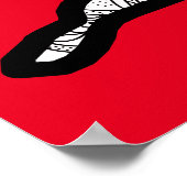 Poster Carte de voyage Trinité-et-Tobago (Coin)