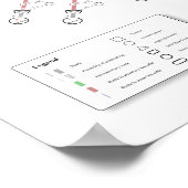 Poster Carte Delta-v du système solaire (Coin)