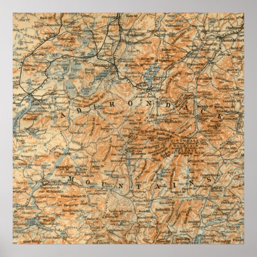 Poster Carte des antiquités (Devant)