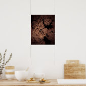 Poster Carte des arbres 5 (Cuisine)