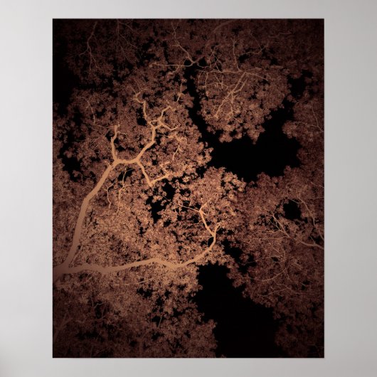 Poster Carte des arbres 5 (Devant)
