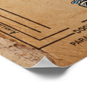 Poster Carte des bijoux de lodge (Coin)