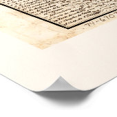 Poster Carte des Caraïbes (1781) (Coin)