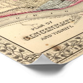 Poster Carte des Cincinnati par Mitchell (Coin)