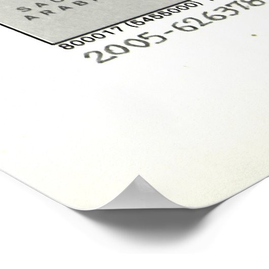 Poster Carte des divisions administratives de l'Union sov (Coin)