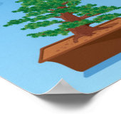 Poster Carte des enfants caricatures du Japon (Coin)