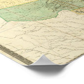 Poster Carte des États-Unis 5 (Coin)