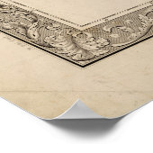 Poster Carte des États-Unis et du Mexique (1847) (Coin)