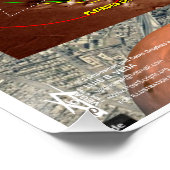 Poster Carte des étoiles de Nineveh Orion (Coin)