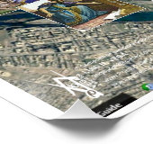 Poster Carte des étoiles de Nineveh Orion (Coin)