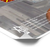 Poster Carte des étoiles de Pasargadae (Coin)