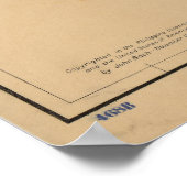 Poster Carte des îles philippines de Manille (1920) (Coin)