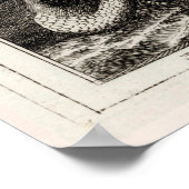 Poster Carte des îles Vieux Açores (1690) Portugais Vinta (Coin)