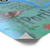 Poster Carte des loisirs de Washington (Coin)