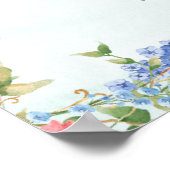 Poster Carte des Mariages Suède (Coin)