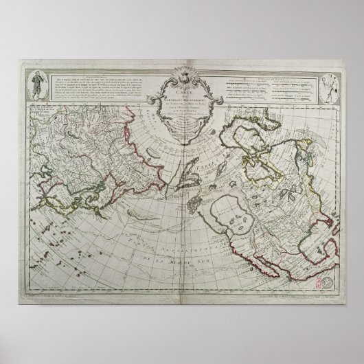 Poster Carte des nouvelles découvertes (Devant)