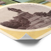 Poster Carte des oiseaux de Saint-Louis - 1896 (Graf) Big (Coin)