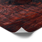 Poster Carte des plaques de licence de l'État du Texas su (Coin)