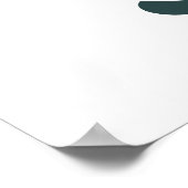 Poster Carte des Seychelles de Praslin (Coin)