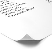 Poster Carte des sièges mariage de verdure en Espagne (Coin)