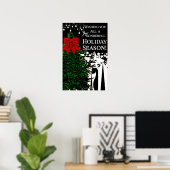 POSTER CARTE DES VACANCES (Bureau à domicile)