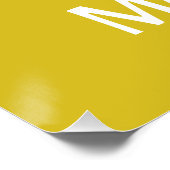 Poster Carte des voyages en Malaisie (Coin)