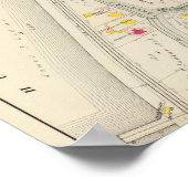 Poster Carte des Yonkers Atlas (Coin)