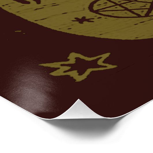 Poster Carte d'esprit (Coin)