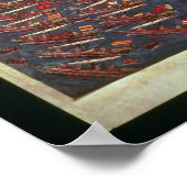 Poster Carte d'exploration de Surat (Coin)