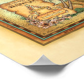 Poster "Carte d'Hawaï" (Coin)
