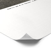 POSTER CARTE D'HELENA MONTANA 1875 (Coin)