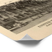 Poster Carte d'index New York City (Coin)