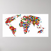 Poster Carte d'indicateur (Devant)