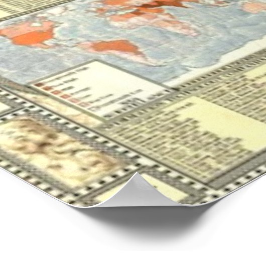 Poster Carte d'Internet Version 2.0. (Coin)