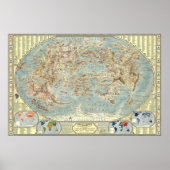 Poster Carte d'Internet Version 2.0. (Devant)