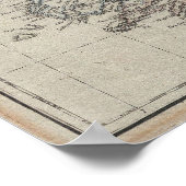 Poster Carte d'Irlande 1804 (Coin)