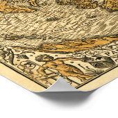 Poster Carte d'Oronteus Finaeus (Coin)