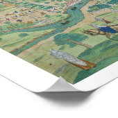 Poster Carte du Caire, de Civitates Orbis Terrarum par G (Coin)