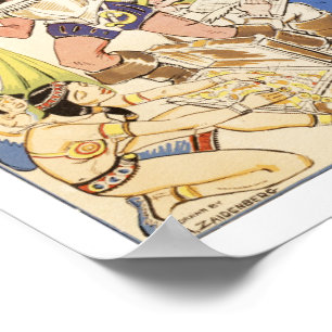 Poster Carte du centre de Manhattan de 1789 à 1939