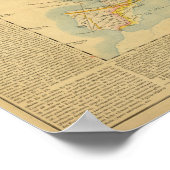 Poster Carte du climat de l'Europe (Coin)