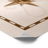 Poster Carte du coeur d'un mastife (Coin)