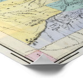 Poster Carte du Colorado par Thayer (Coin)