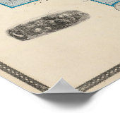 Poster Carte du comté de Crawford (Coin)