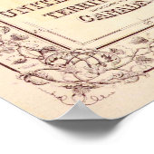 Poster Carte du début des États-Unis d'Amérique, Mitchell (Coin)