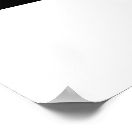 Poster Carte du drapeau du Koweït (Coin)