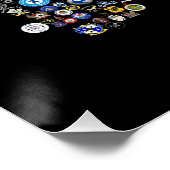 Poster Carte Du Football (Cymru) (Coin)