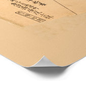 Poster Carte du Japon (1864) (Coin)