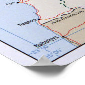 Poster Carte du Liban (2002) (Coin)